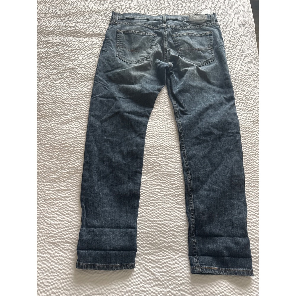 Signature Levi Strauss S37 Slim Super Flex Levis Jeans Mens Size 34x30 - Picture 4 of 5